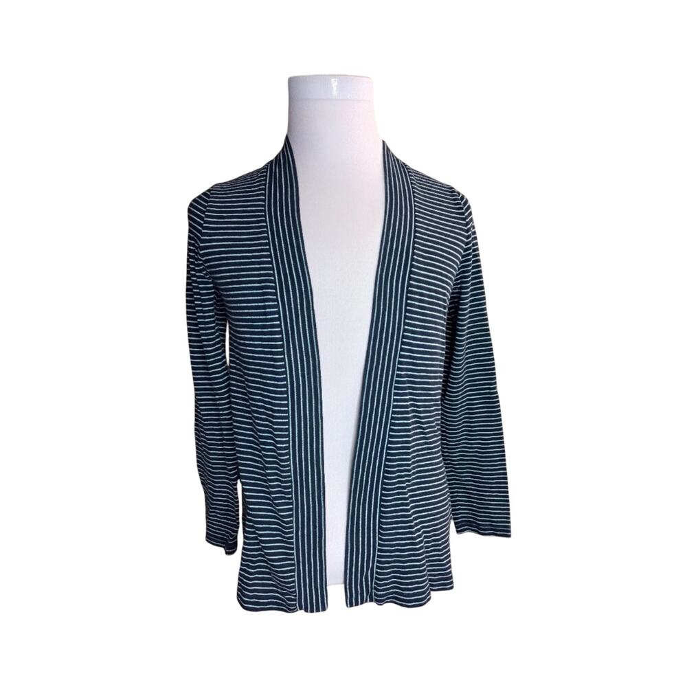 J.CREW Cotton-Blend Open Cardigan Sweater Size Large